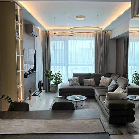 Stylish Loft - Skyline View In Onix Appartement Boekarest