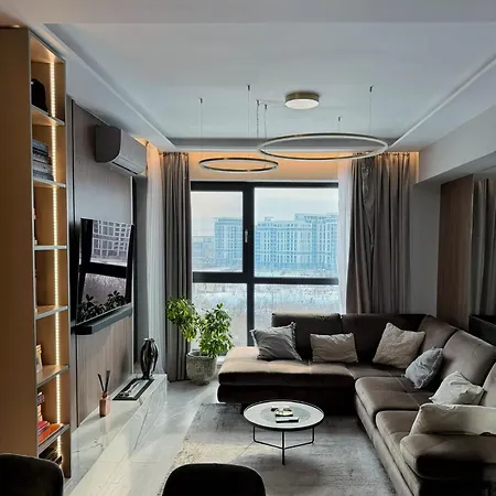 Appartement Stylish Loft - Skyline View In Onix