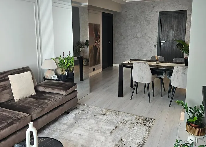 Апартаменты Stylish Loft - Skyline City View In Onix Residence Бухарест