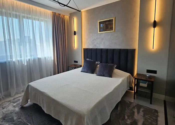 Stylish Loft - Skyline City View In Onix Residence Bucarest