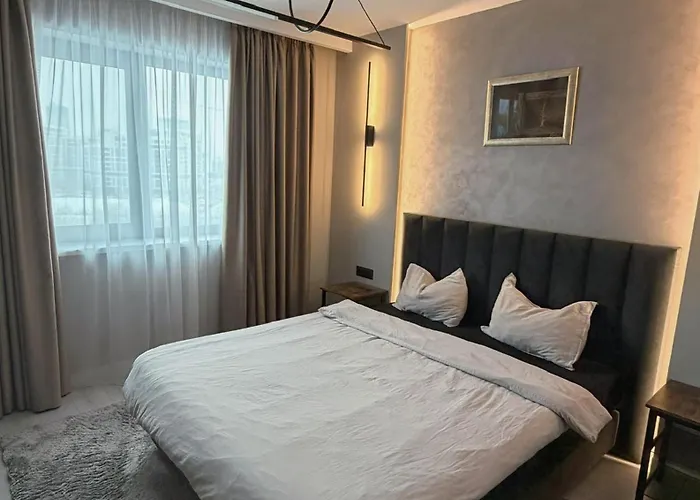 Апартаменты Stylish Loft - Skyline City View In Onix Residence *