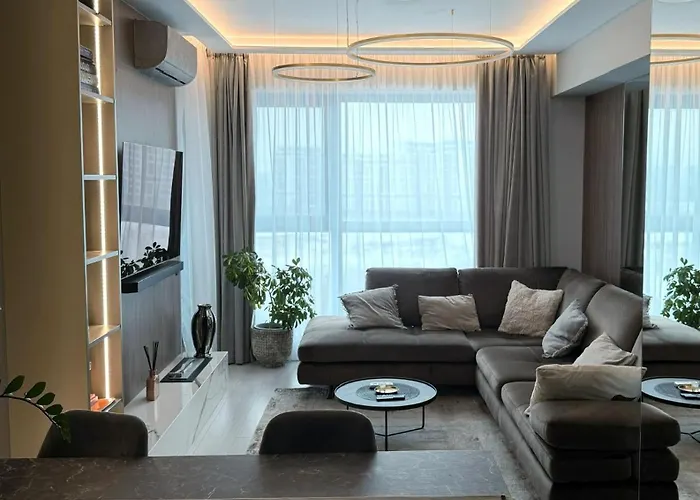 Stylish Loft - Skyline City View In Onix Residence Апартаменты Бухарест