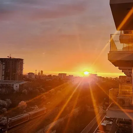 Stylish Loft - Skyline View In Onix Apartament *