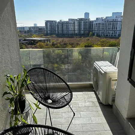 Stylish Loft - Skyline View In Onix * Bucureşti